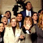 Fiesta en el trabajo con los signos del zodiaco