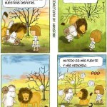 Duelo entre aries y leo